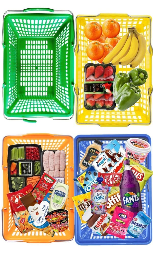 ¿Qué tan procesado o real es lo que comes?