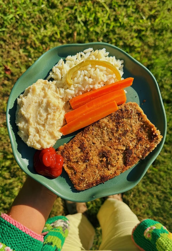 Milanesa de berenjena