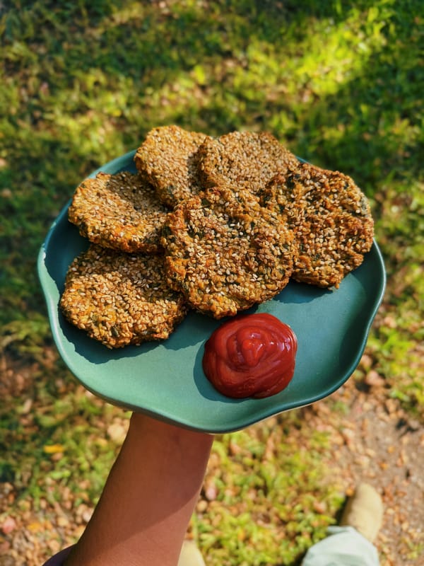 Tortitas de garbanzo